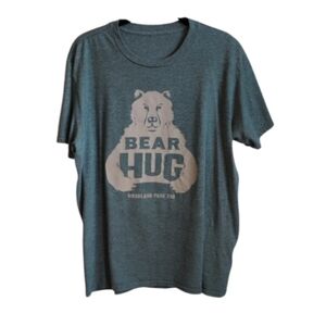 Women's Green Seattle Woodland Park Zoo T-shirt with Bear Size Medium